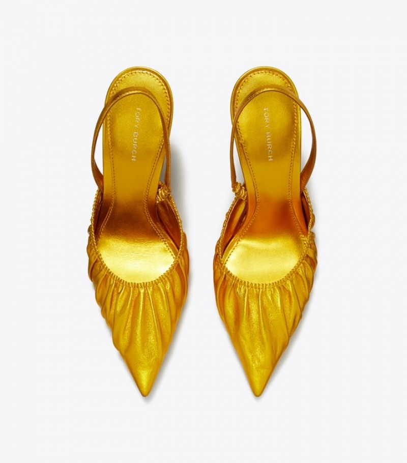 Tory Burch Runway Slingback Pump Höga Klackar Dam | AJPHMTR-86