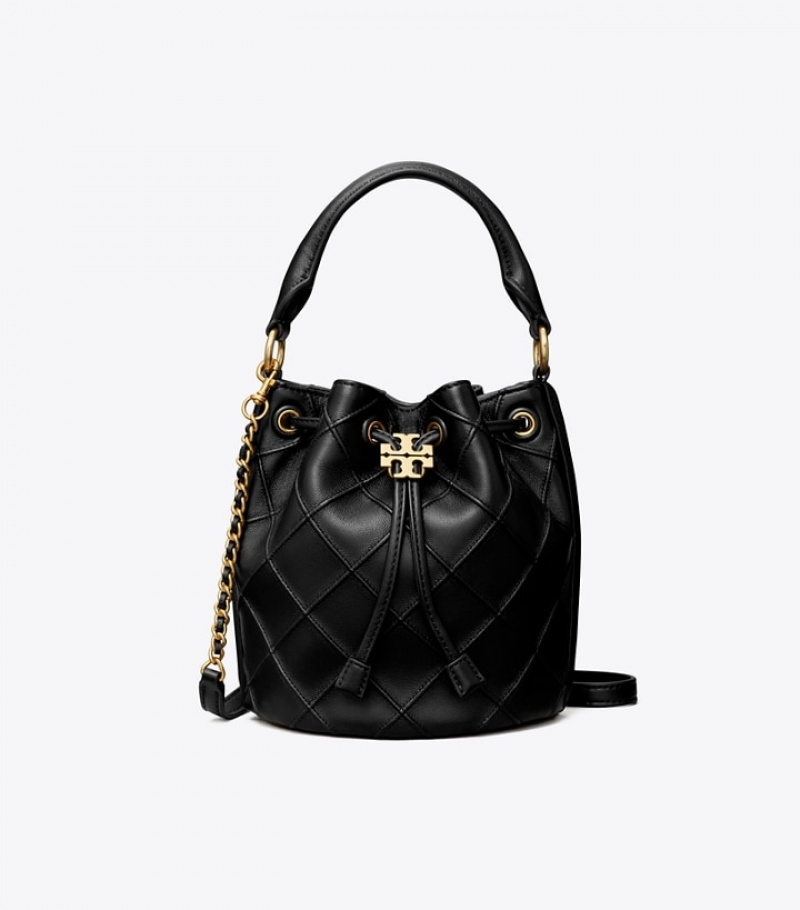 Tory Burch Small Fleming Soft Bucket Bag Dam | NAPRIVS-73