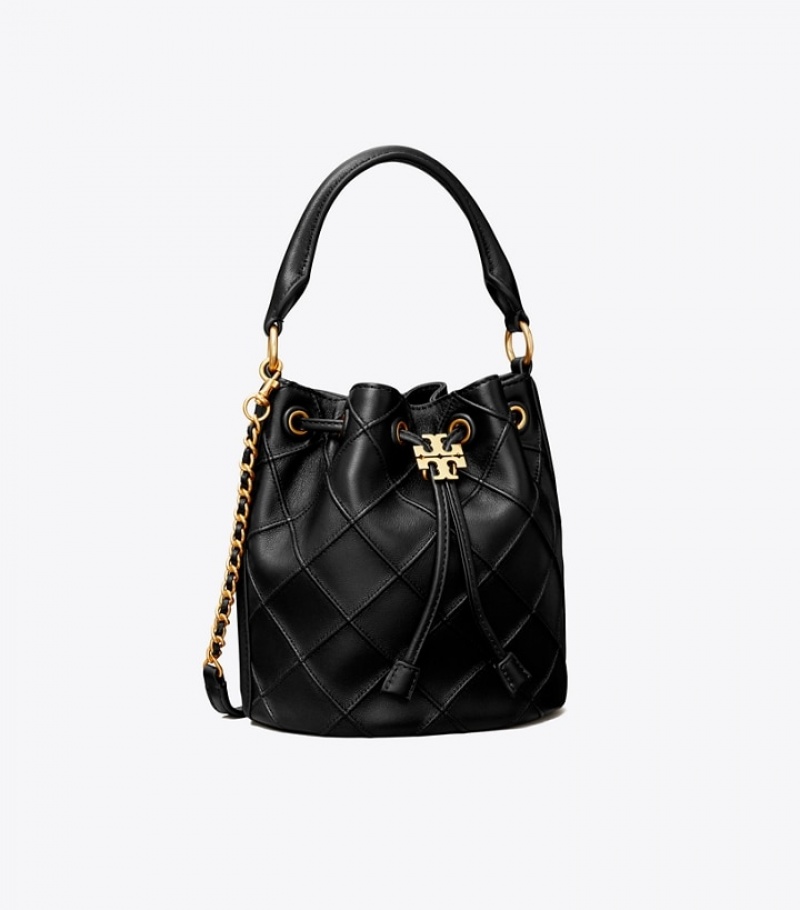 Tory Burch Small Fleming Soft Bucket Bag Dam | NAPRIVS-73