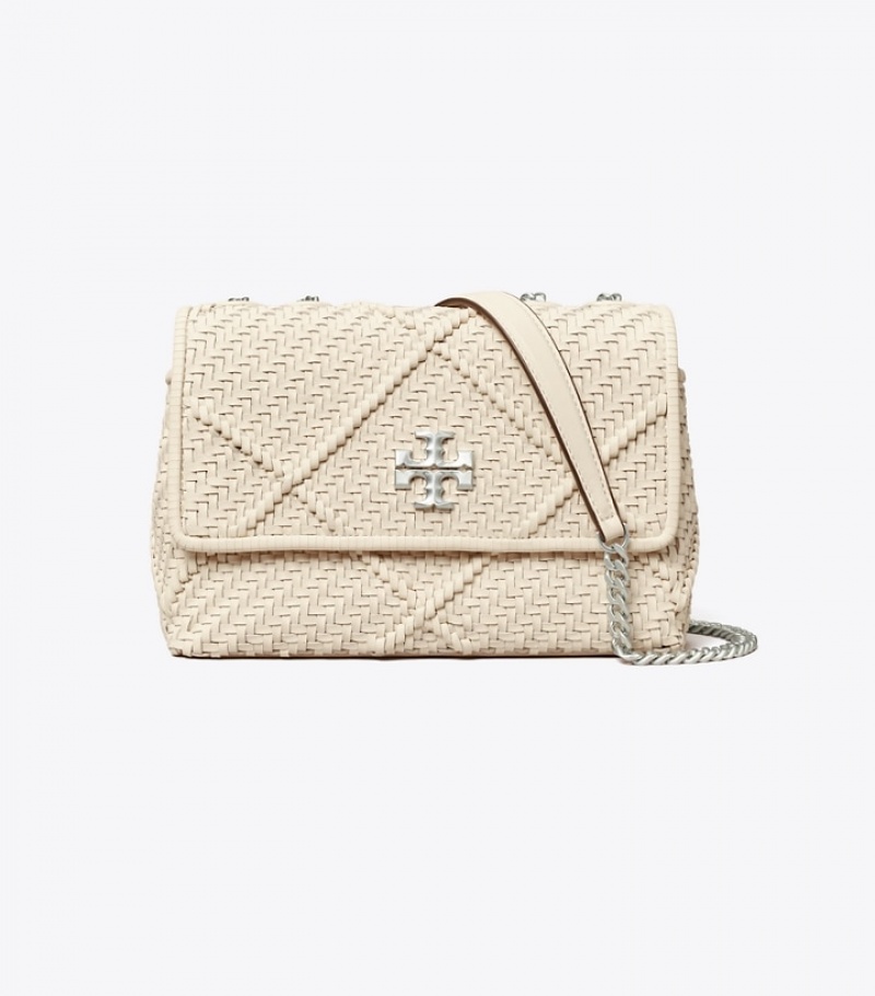 Tory Burch Small Kira Diamond Woven Convertible Axelväska Dam | USTDOHW-74