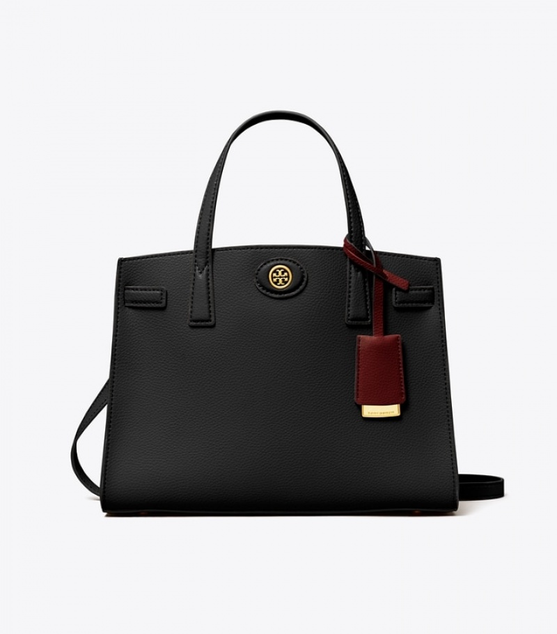 Tory Burch Small Robinson Satchel Väska Dam | KMQVCSE-25