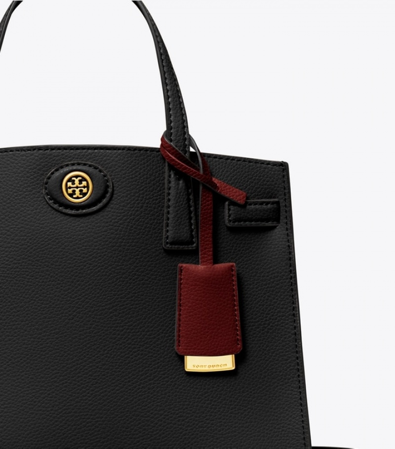 Tory Burch Small Robinson Satchel Väska Dam | KMQVCSE-25