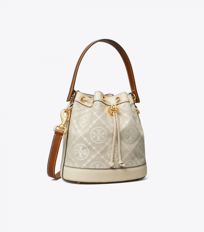 Tory Burch T Monogram Bucket Bag Dam | CDNJTPR-07