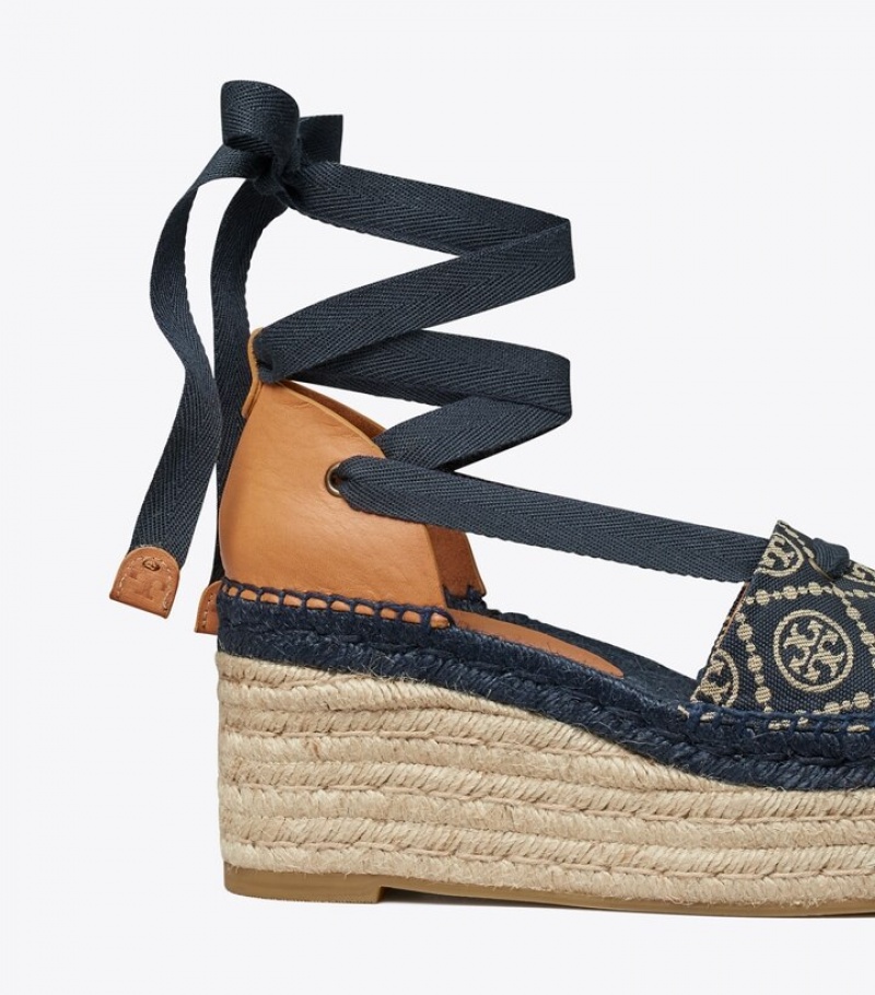 Tory Burch T Monogram Kilklack Espadriller Dam | XUTROEI-38