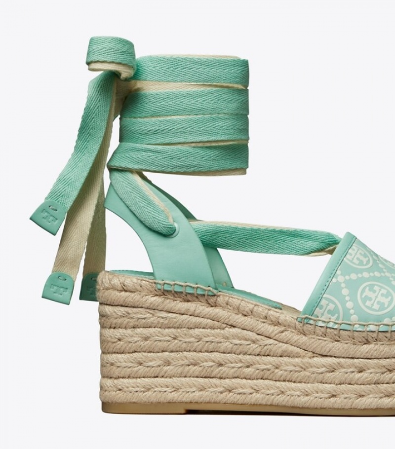 Tory Burch T Monogram Kilklack Espadriller Dam | PJETCGR-69