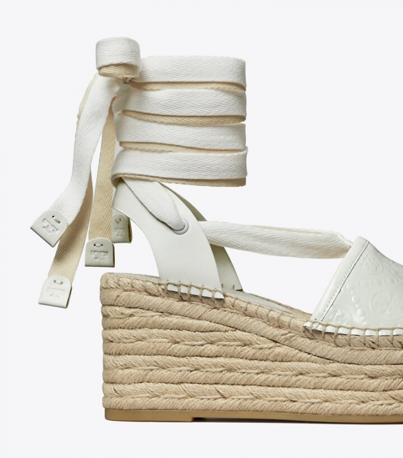 Tory Burch T Monogram Kilklack Sandal Espadriller Dam | PADXZEL-14