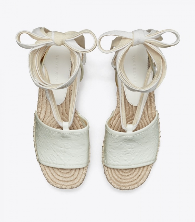 Tory Burch T Monogram Kilklack Sandal Espadriller Dam | PADXZEL-14