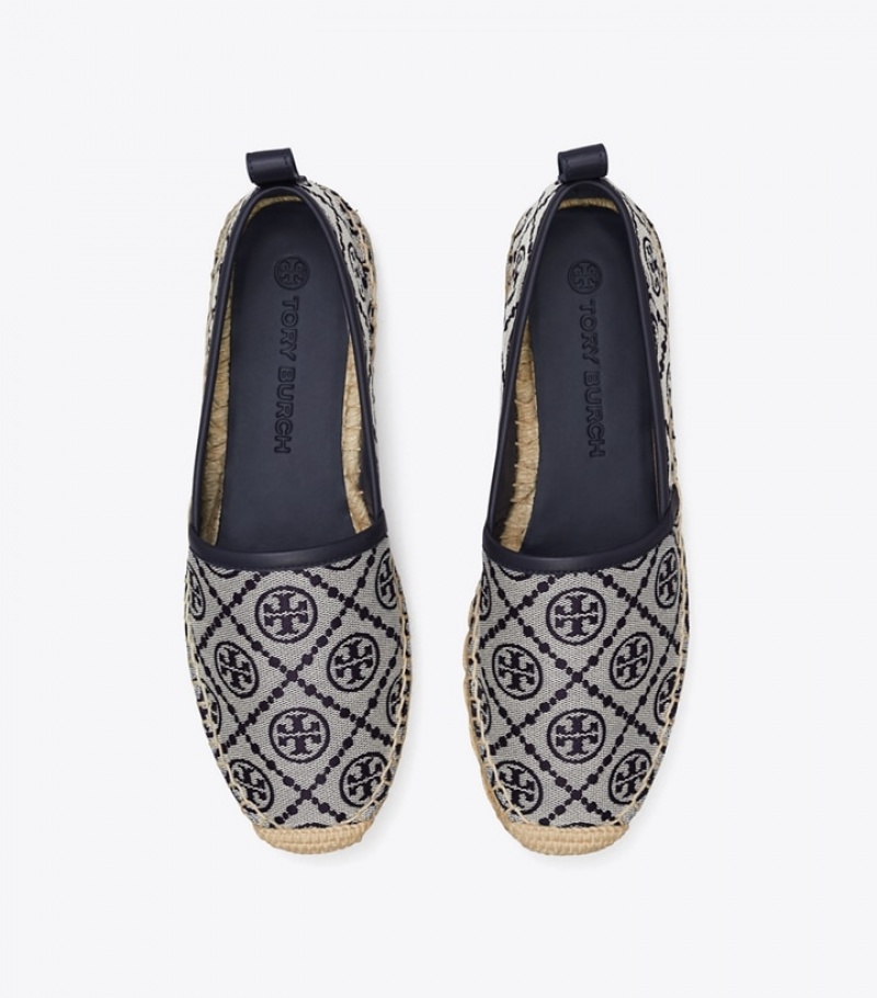 Tory Burch T Monogram Platform Espadriller Dam | OIYVZUE-97