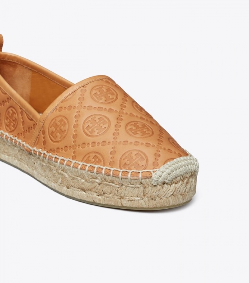 Tory Burch T Monogram Platform Espadriller Dam | WMLVQOY-03