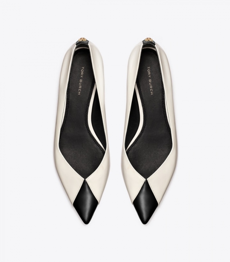 Tory Burch Triangle Pointed Ballets & Flats Dam | IBLUYTO-51