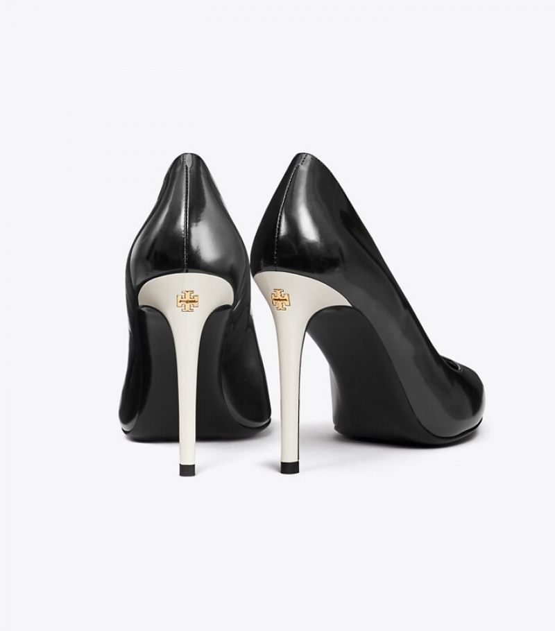 Tory Burch Triangle Pump Höga Klackar Dam | OGNREDK-32