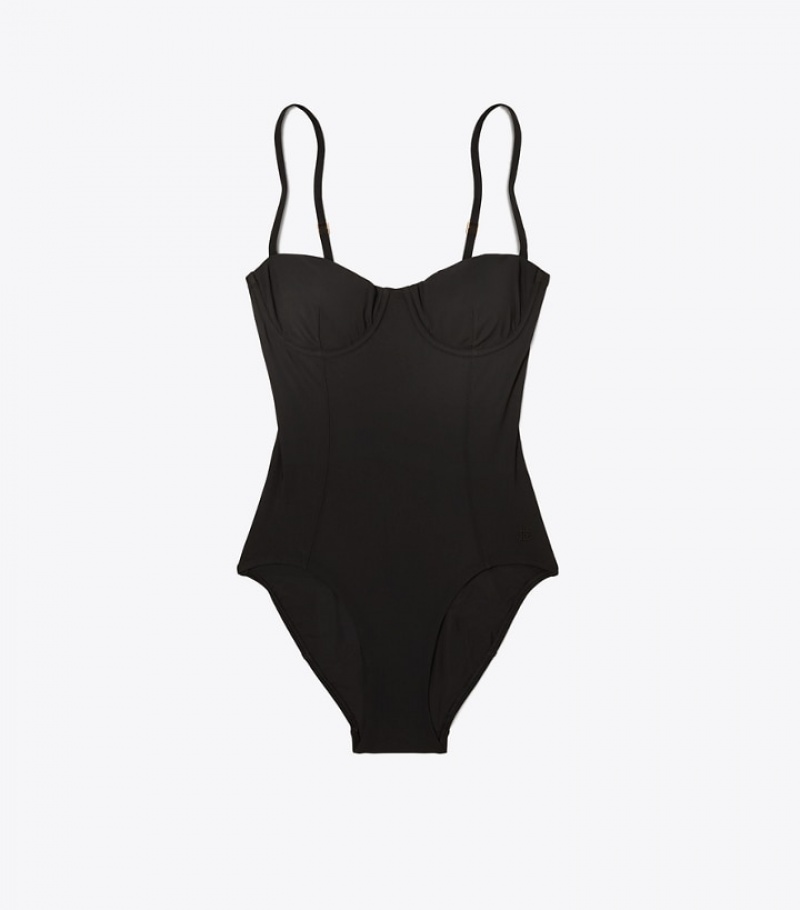 Tory Burch Underwire One-piece Swimwear & Cover-Ups Dam | APOWYSZ-02