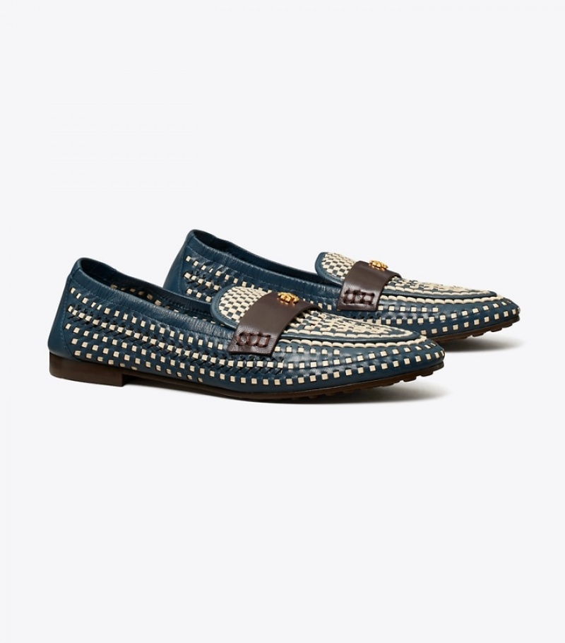 Tory Burch Woven Ballet Mules & Loafers Dam | BOINTXD-39