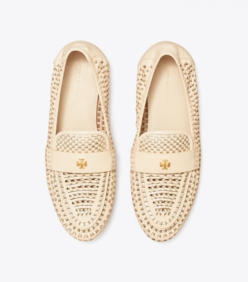 Tory Burch Woven Ballet Mules & Loafers Dam | VWJKOSM-82